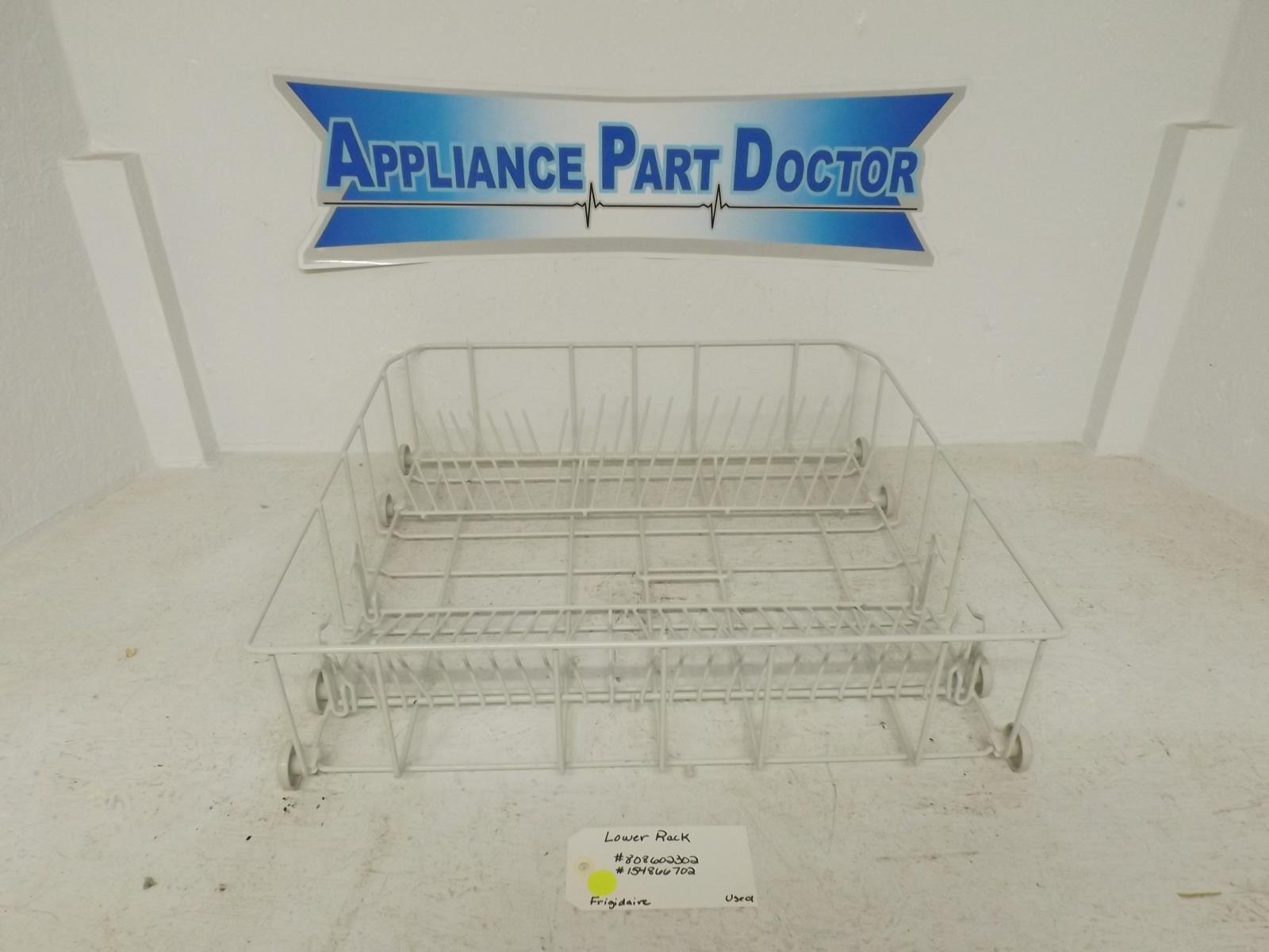 Frigidaire Dishwasher 808602302 154866702 Lower Rack Used Frigidaire Dishwasher 808602302 154866702 Lower Rack Used